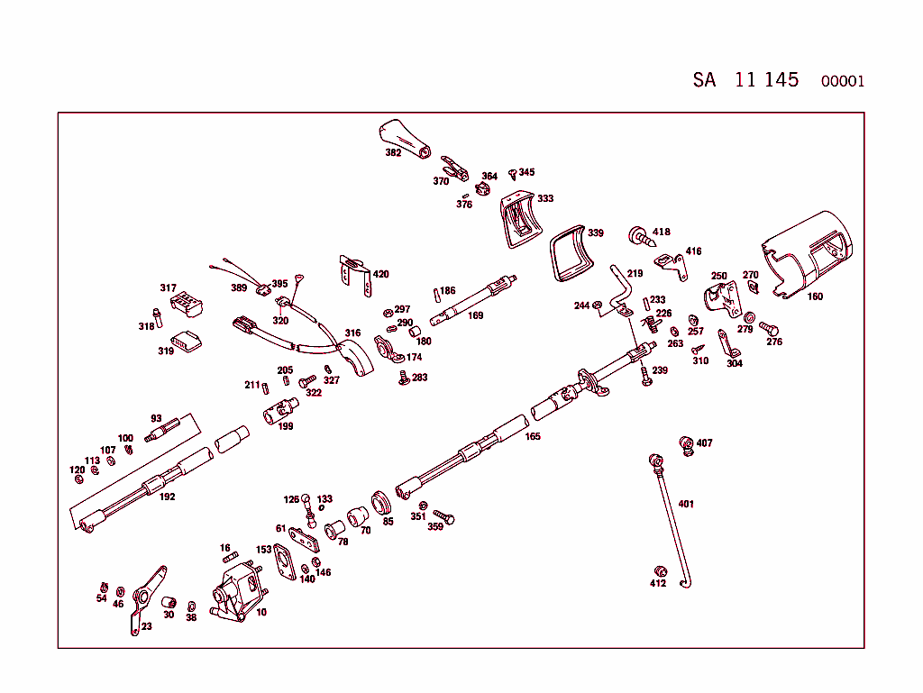 Steering Column Shift Used With Automatic Transmission