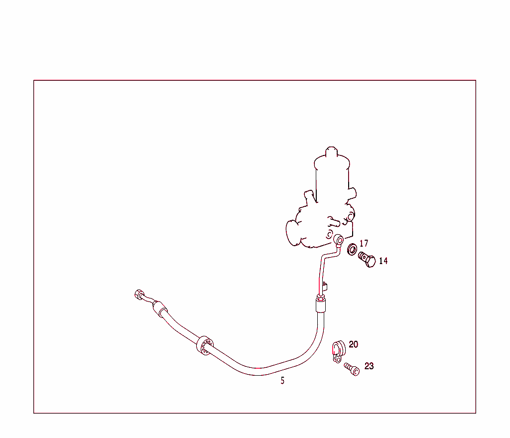 Line Arrangement Of Hydraulic System