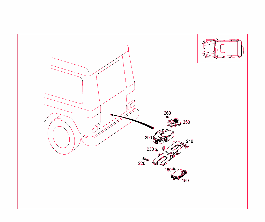 Control Modules And Relay In Trunk