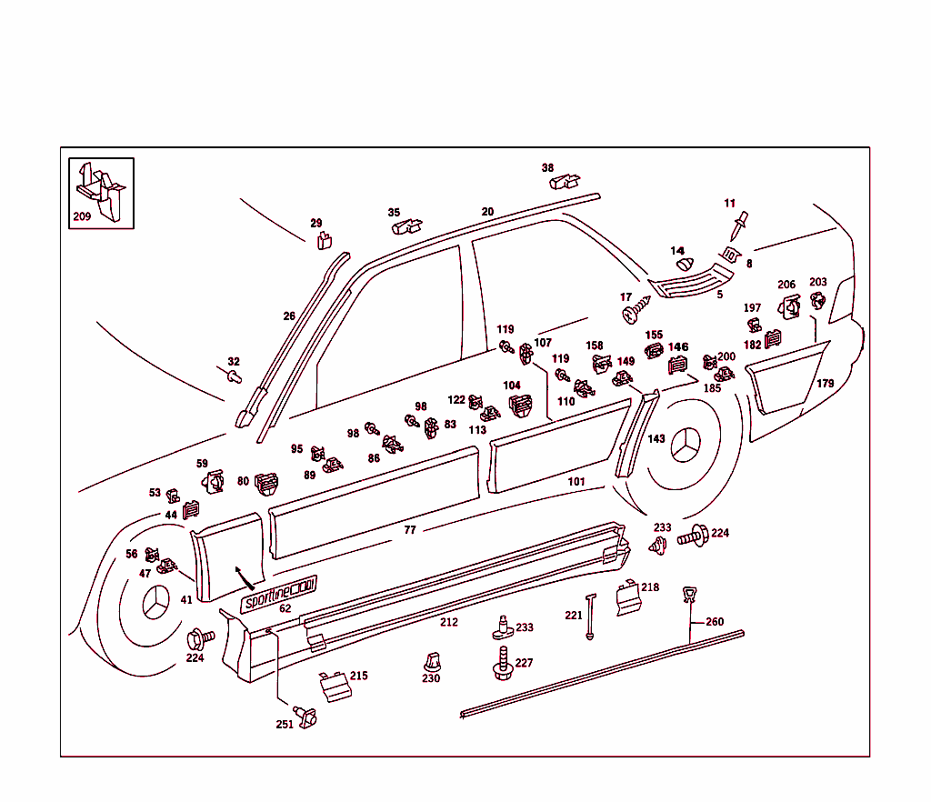 Outside Attachment Parts