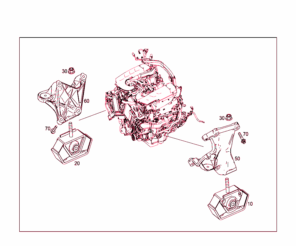 Engine Supports And Attachment Parts