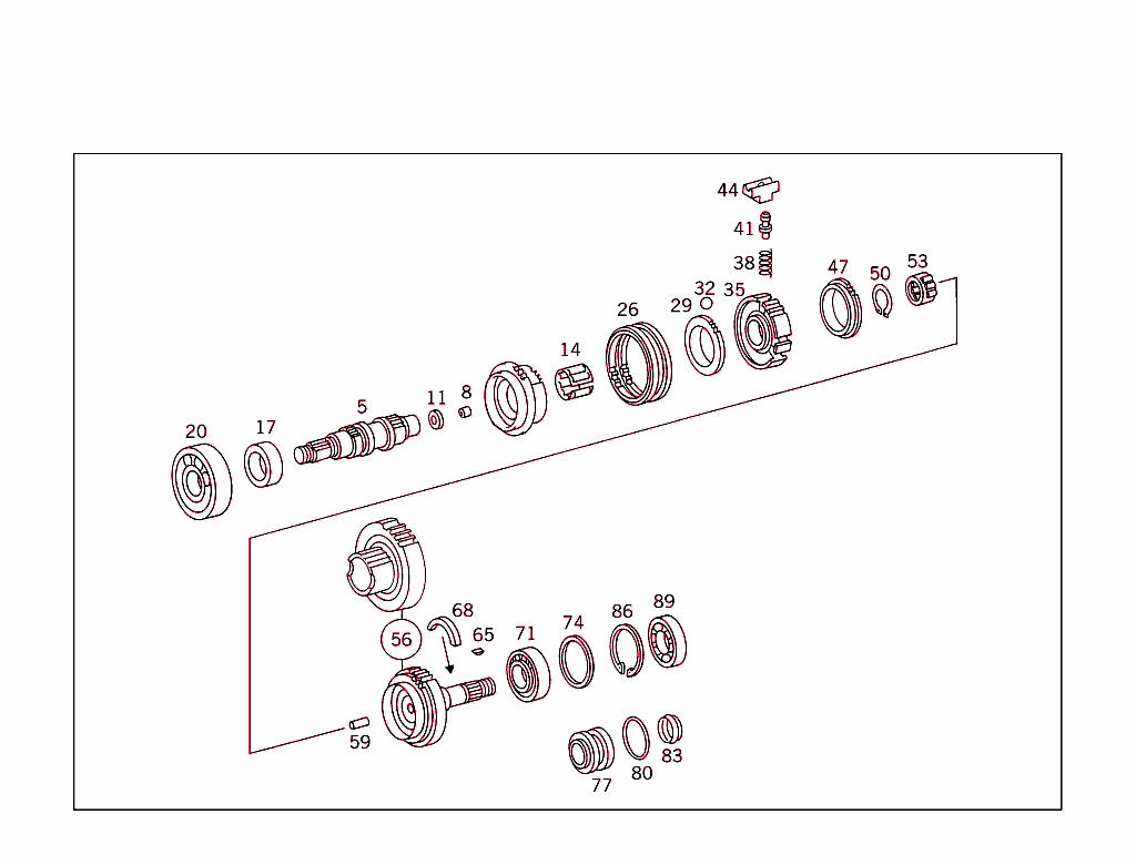 Transmission Shafts And Gears