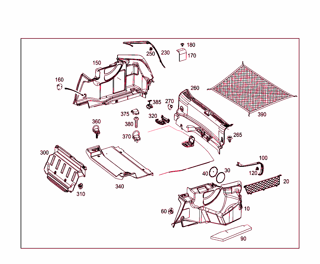 Luggage Compartment Covering