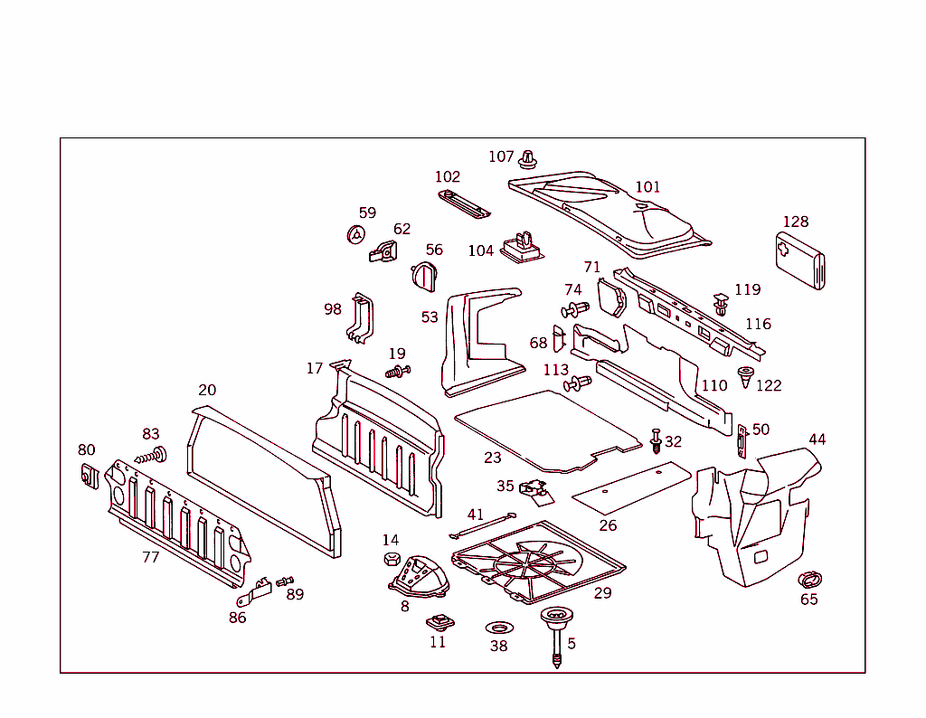 Luggage Compartment Covering