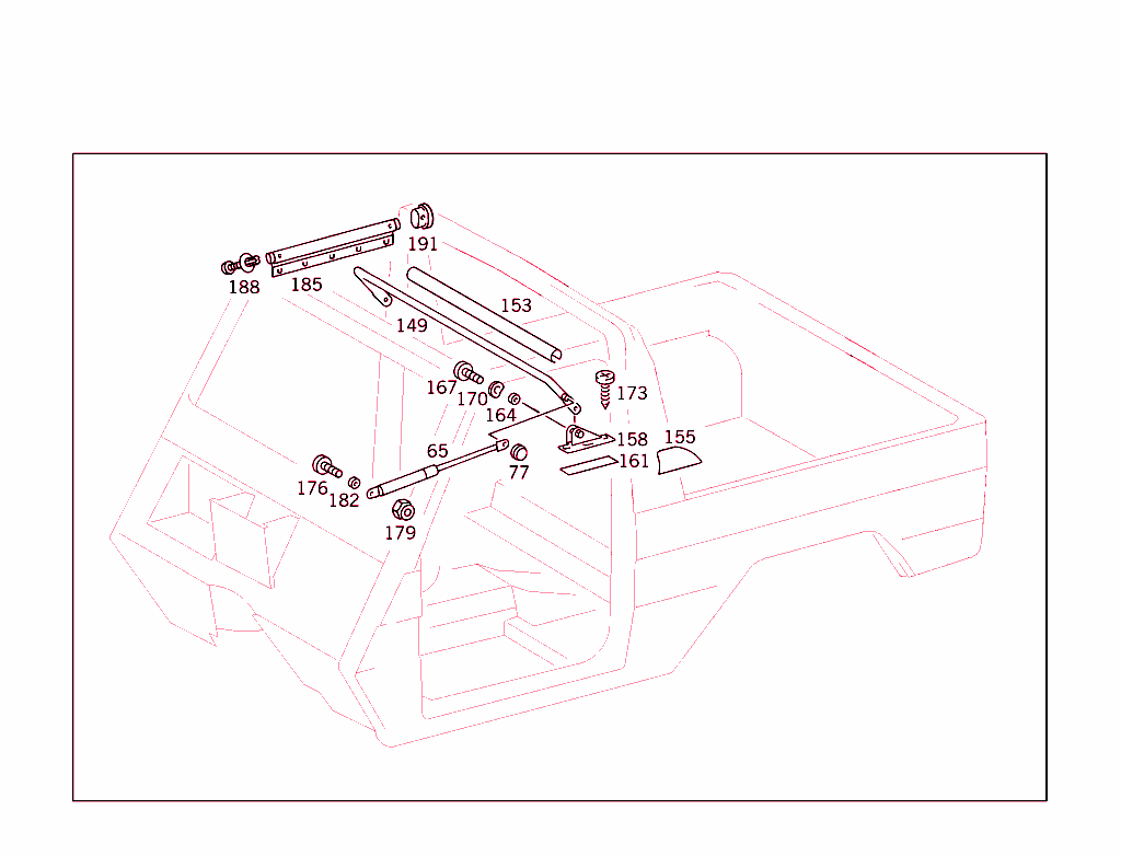 Folding Top Frame Assembly