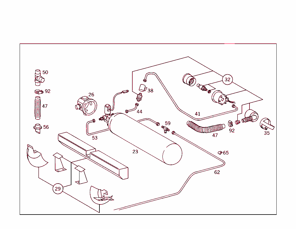 Additonal Parts For Gas Operation