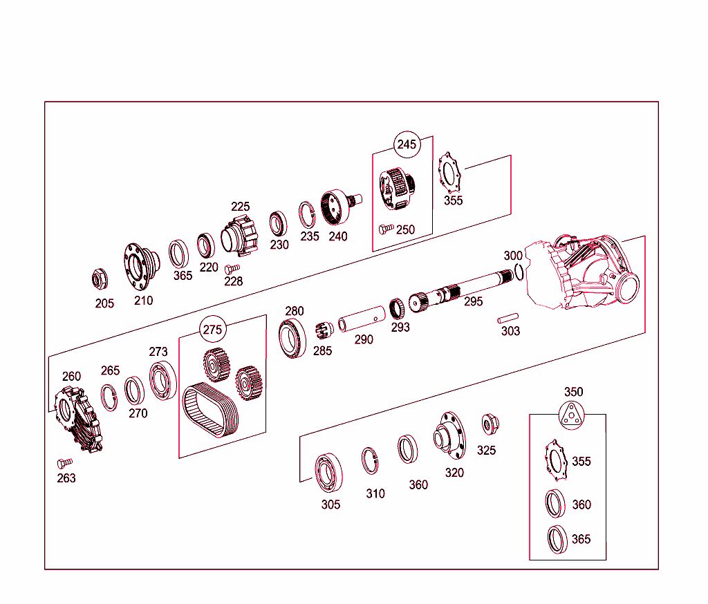 Through Drive, Differential Lock