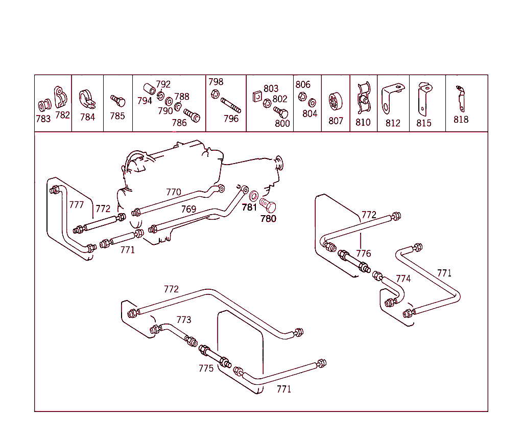 Transmission Attachment Parts