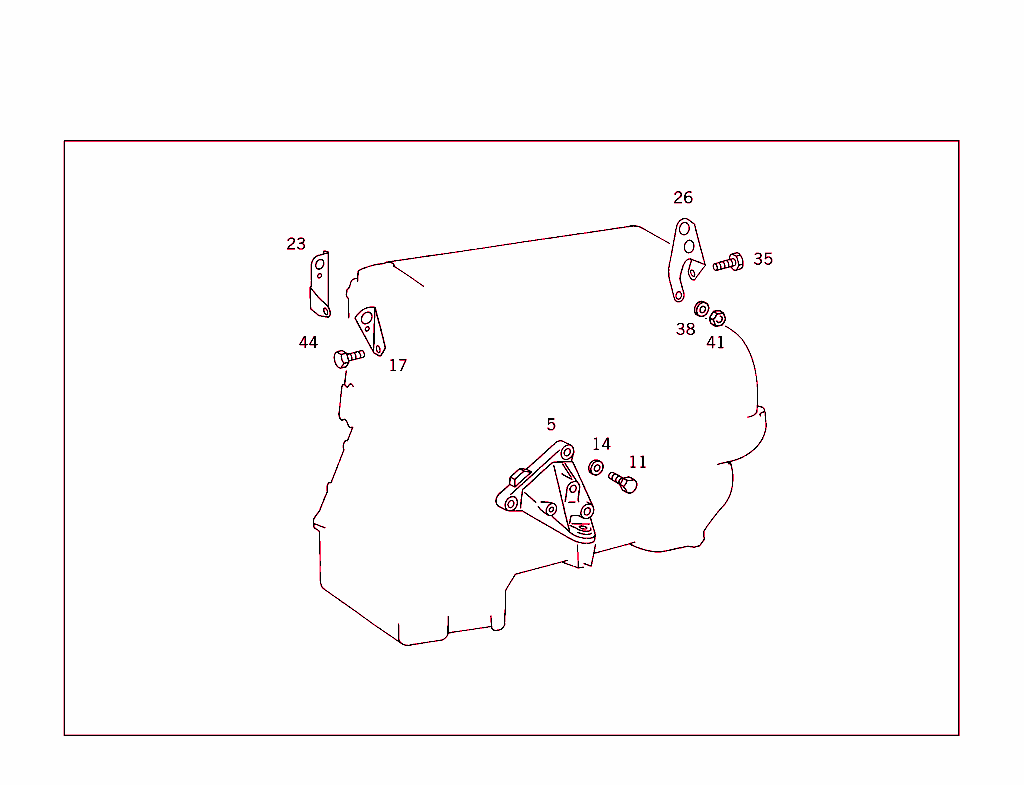 Engine Supports And Attachment Parts