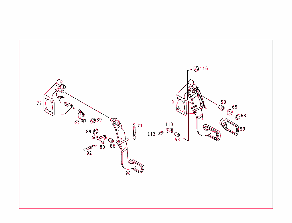 Pedal Assembly With Bearing