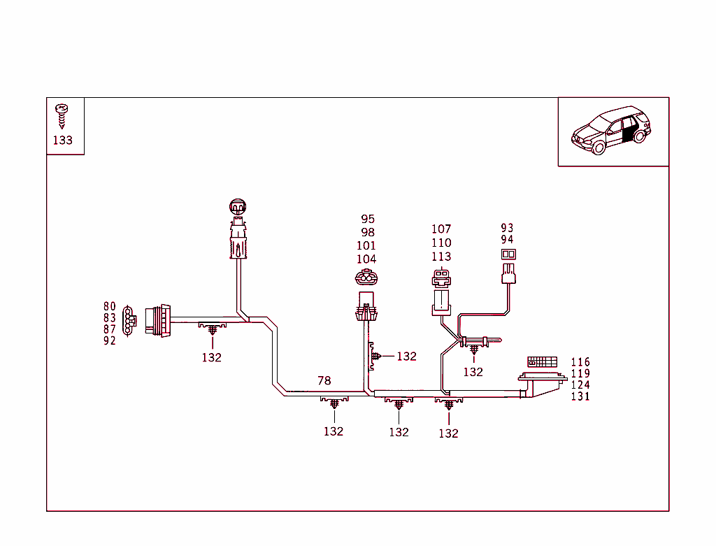 Door Cable Harnesses & Protective Hoses