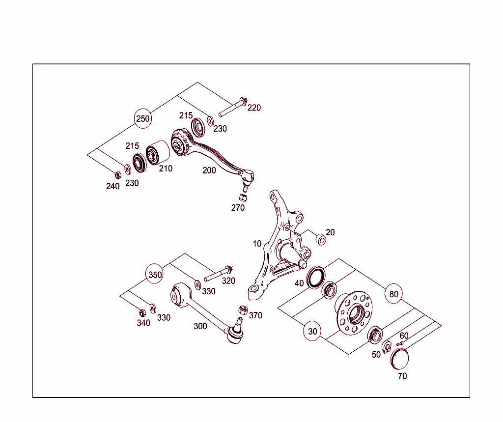 Steering Knuckle And Control Arm