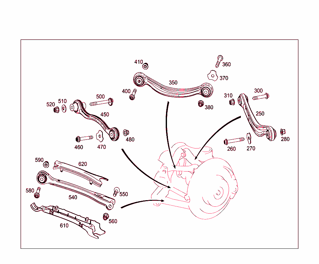 Rear Axle Suspension