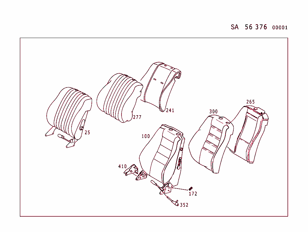 Front Orthopaedic Backrests