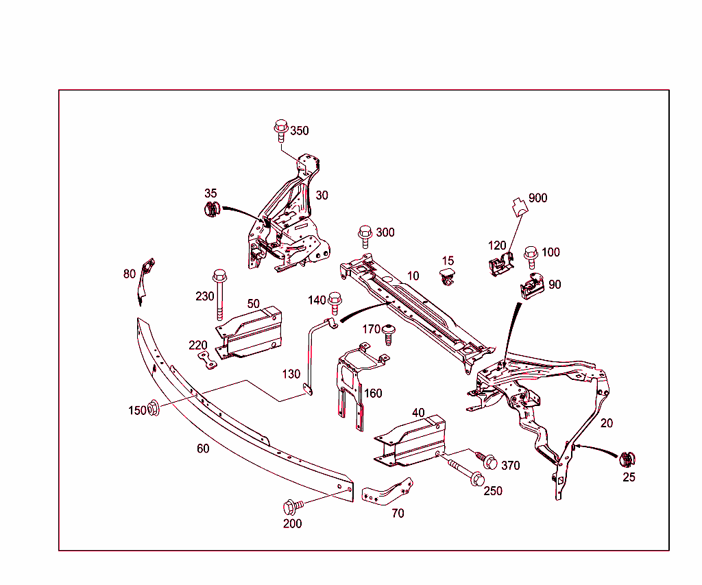 Front Stiffening And Radiator Support