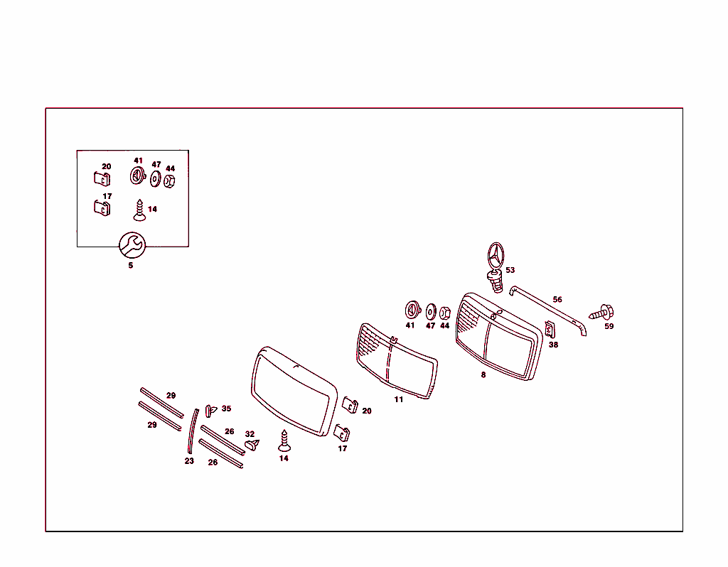 Radiator Grille Shell