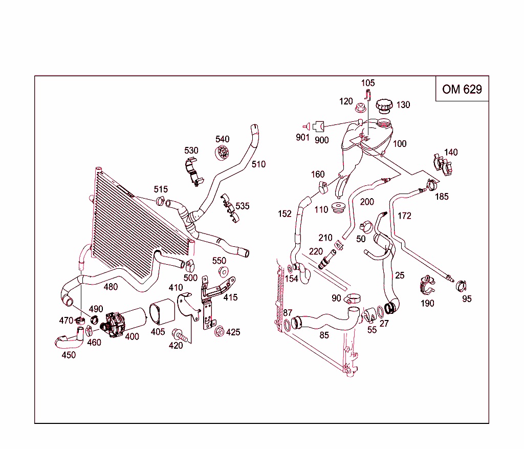 Expansion Tank,Mounting And Hoses