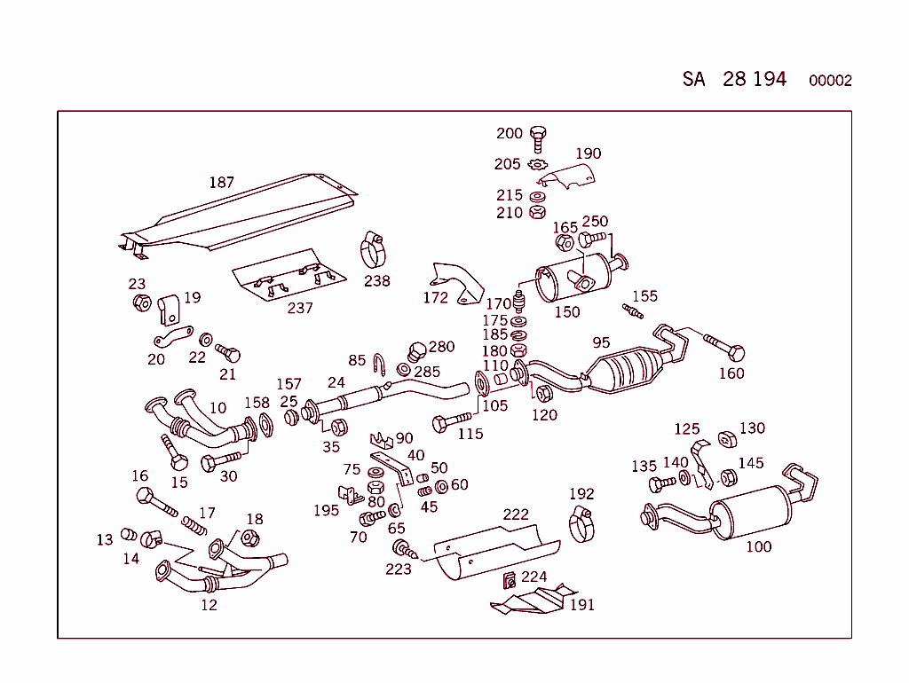Exhaust System With Catalyst And Retrofit