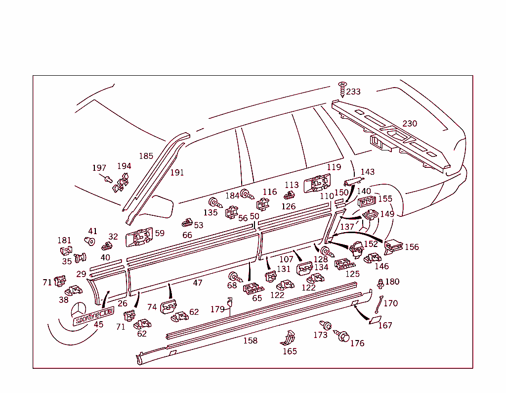 Outside Attachment Parts