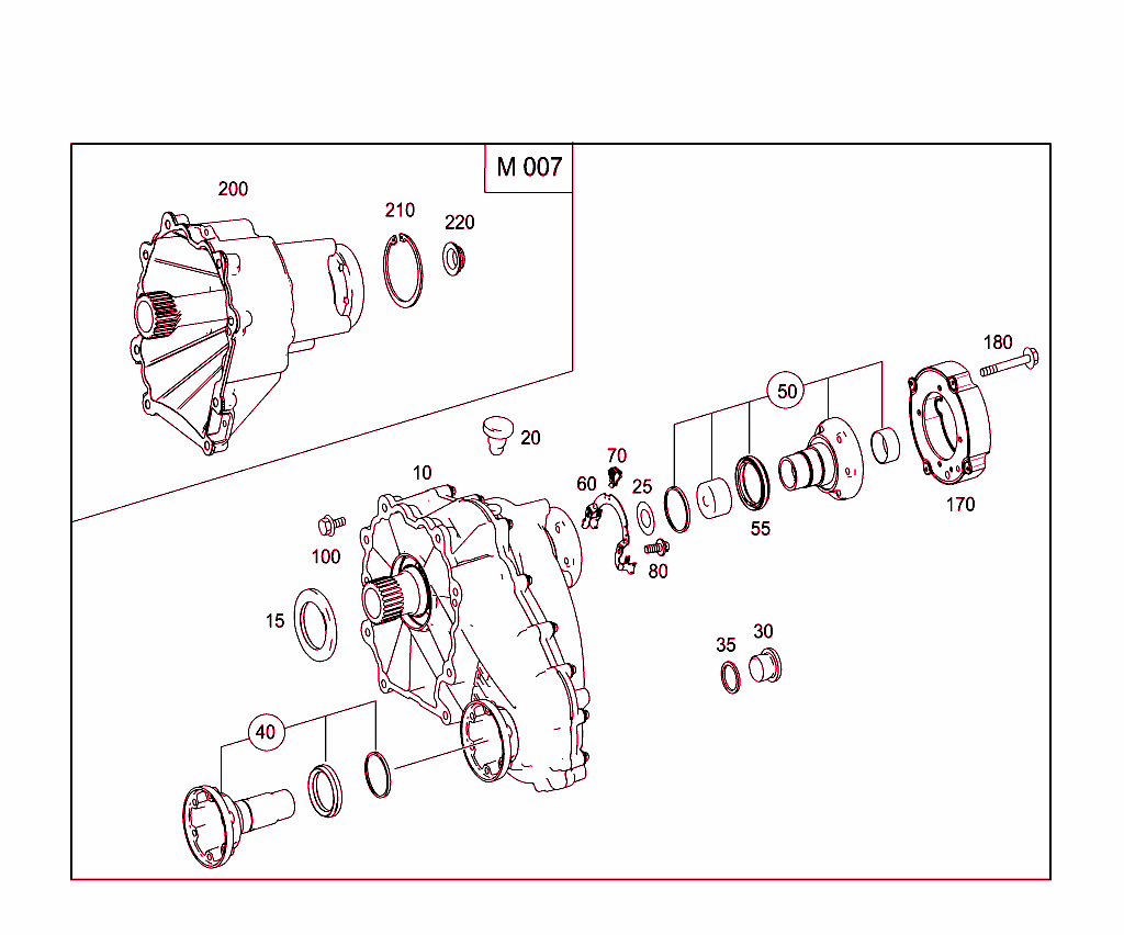 Transfer Case Assembly