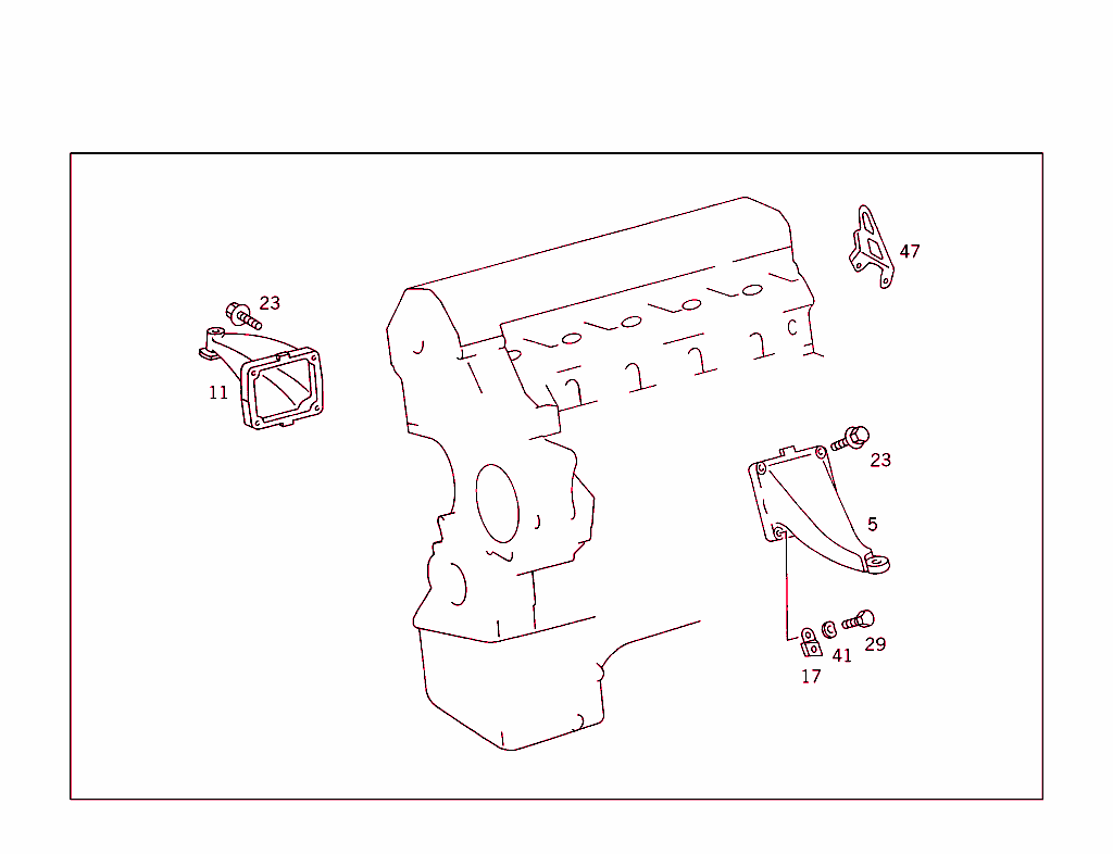 Engine Supports And Attachment Parts