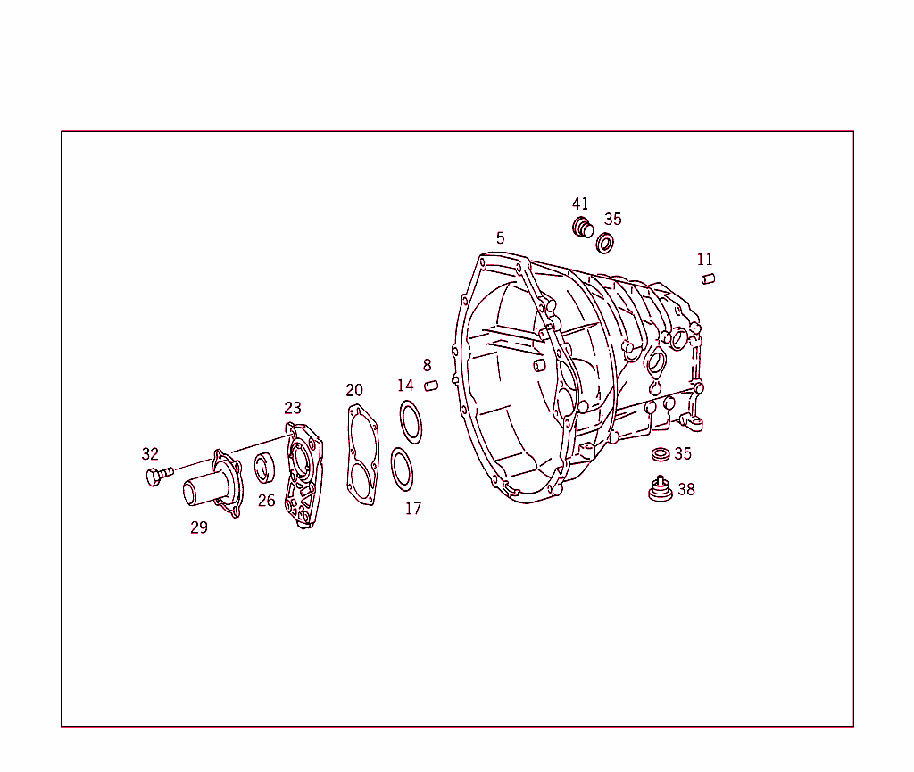 Transmission Case,Transmission Case Front Cover