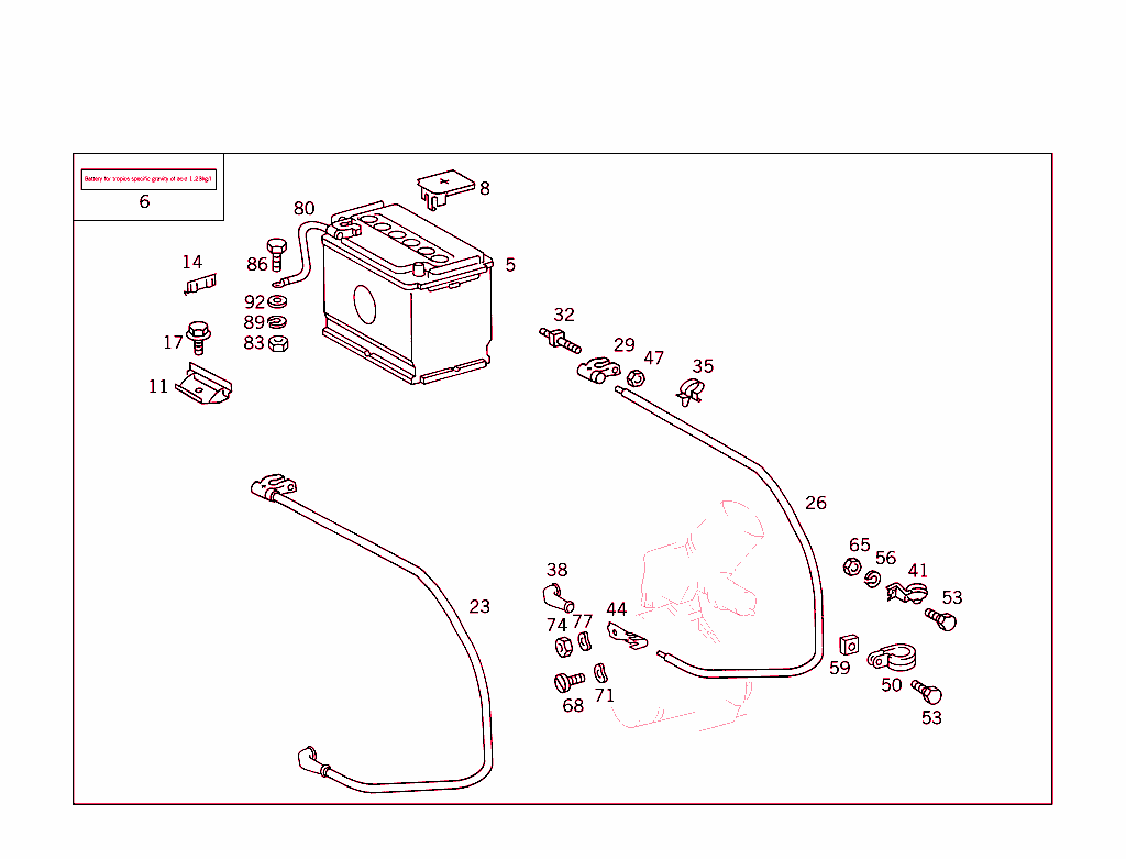Battery,Starter/Alternator Cable