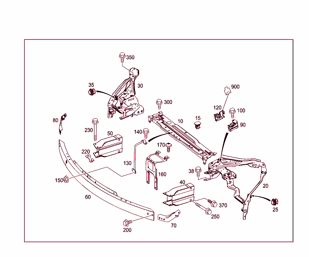 Front Stiffening And Radiator Support