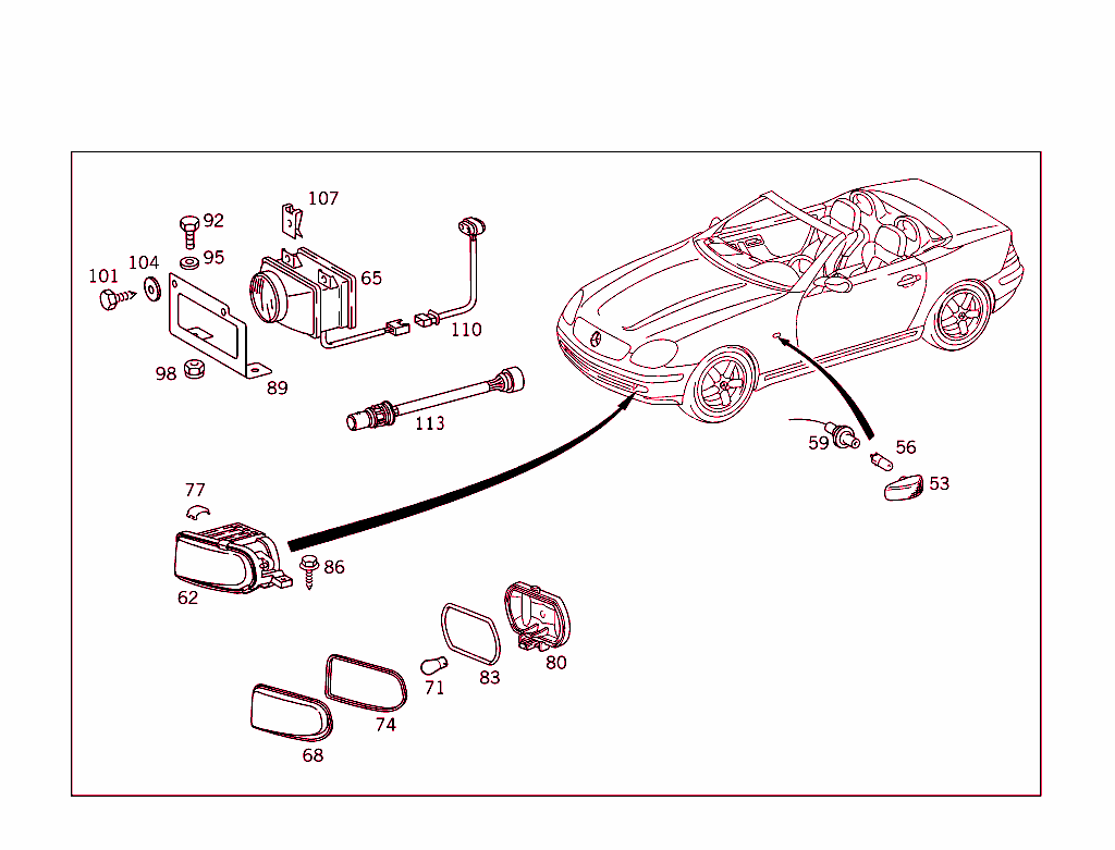Lighting Unit,Foglamp,And Additional Blinker Lamp