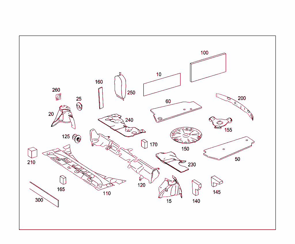 Insulation In Luggage Compartment And Rear End Pillar