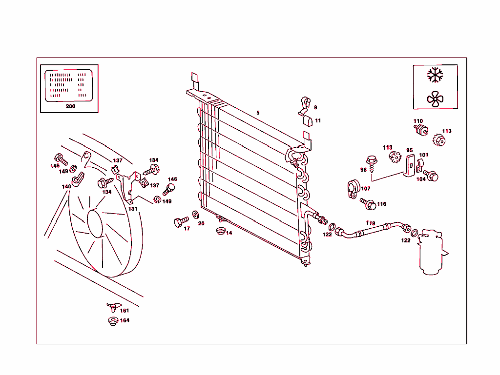 Refrigerant Line Arrangement