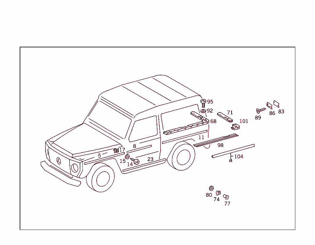 Outside Attachment Parts