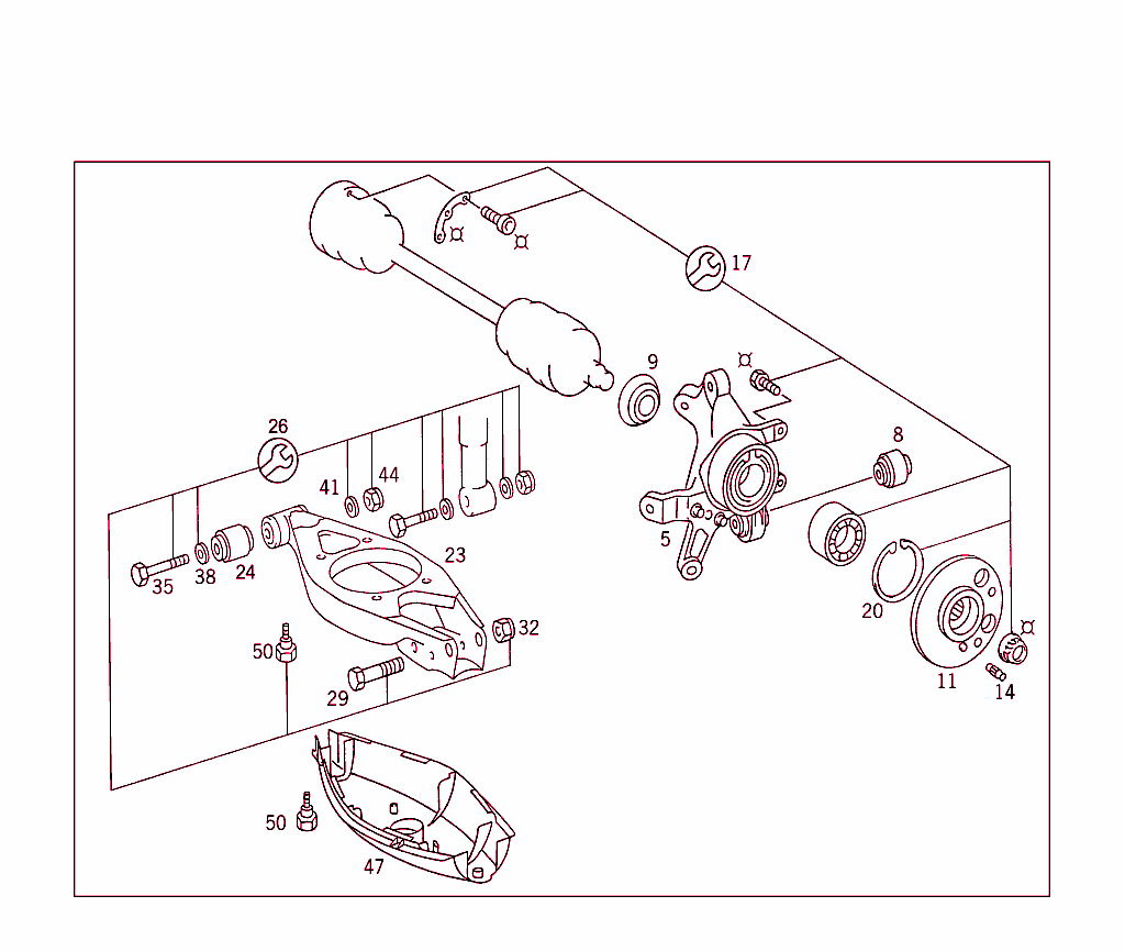 Rear Axle Suspension