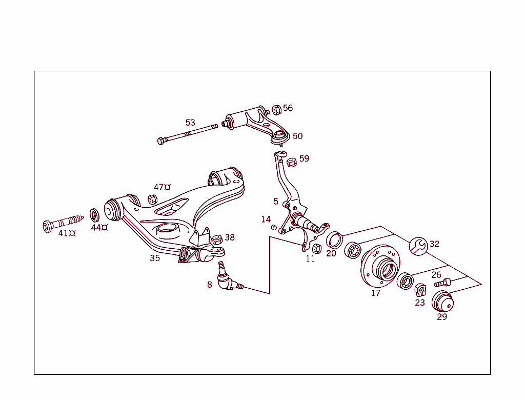 Steering Knuckle And Control Arm
