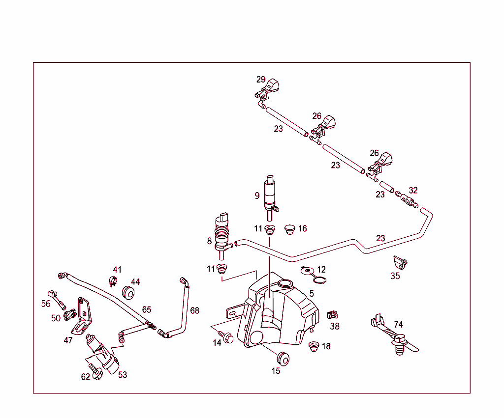 Pane Washer,Headlamp Wiper/Washer