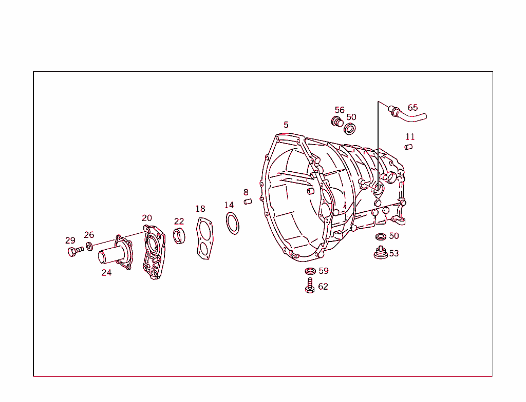 Transmission Case,Transmission Case Front Cover