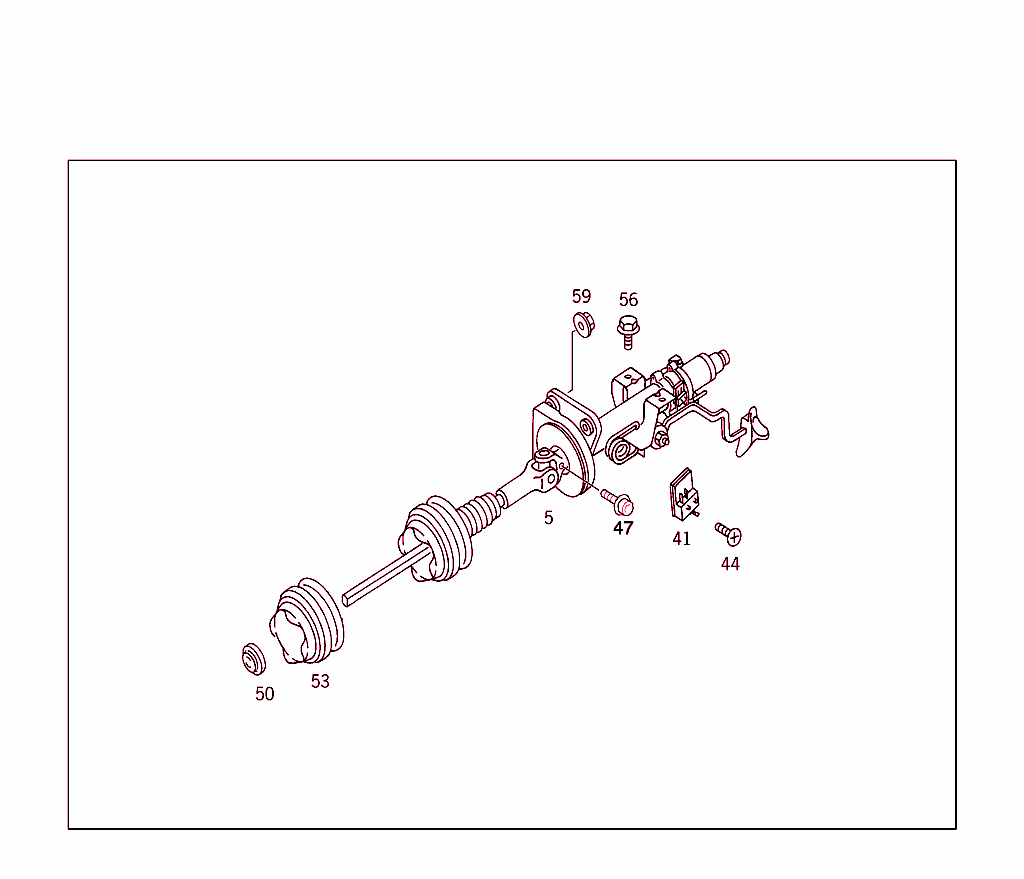 Steerg.column Jacket Tube & Steerg. Shaft