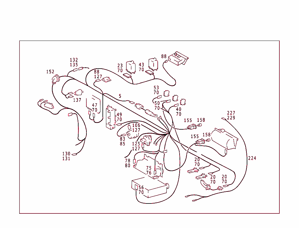 Inboard Cable Harness