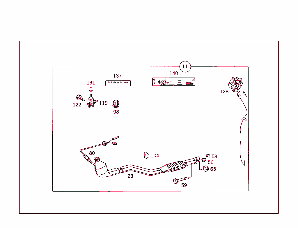 Catalyst,Installation Kit With Oxygen Sensor