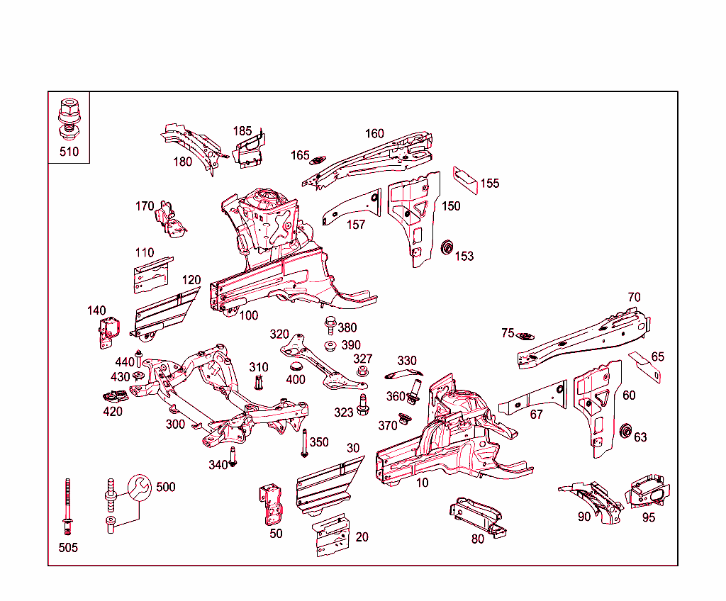 Wheelhouse,Front Subframe