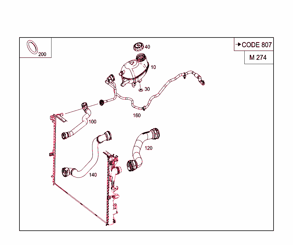 Expansion Tank,Mounting And Hoses