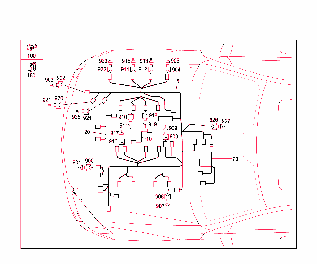 Engine Cable Harness