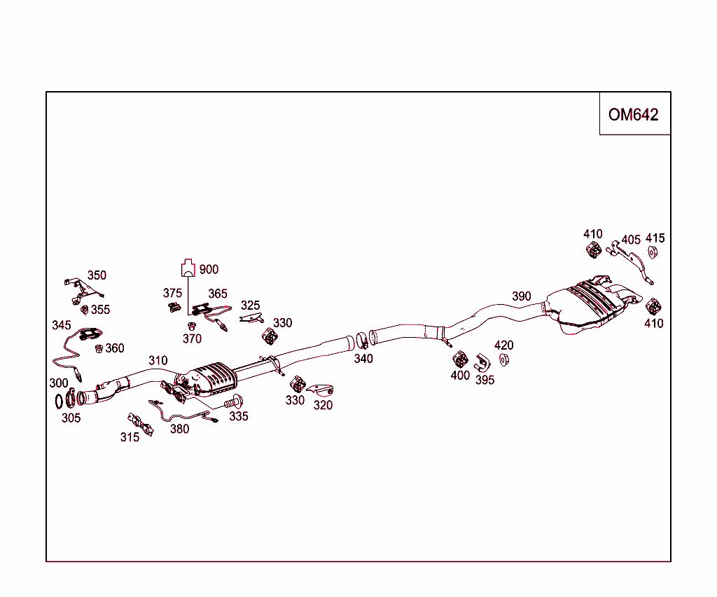 Exhaust System For Six-Cylinder Diesel Vehicles