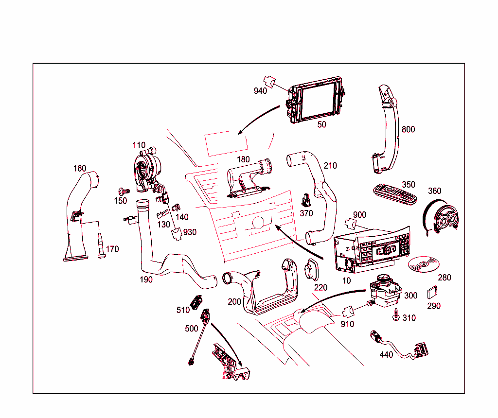 Radio, Operating And Display Unit