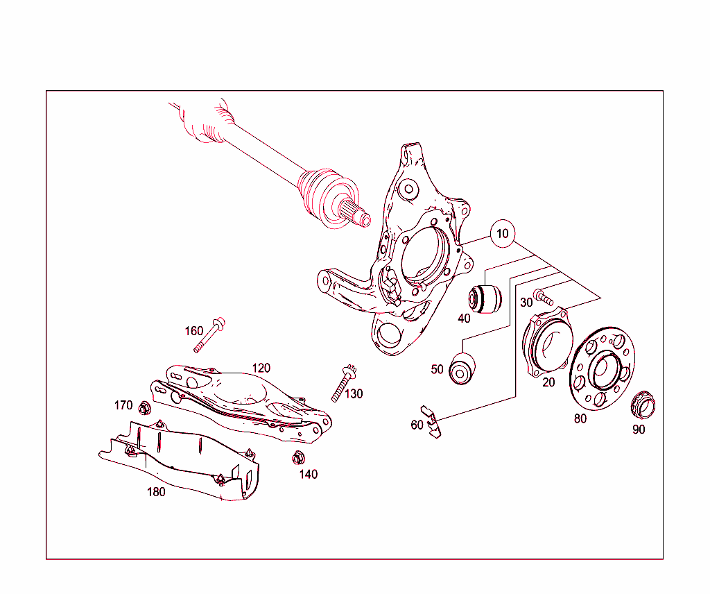 Rear Axle Suspension