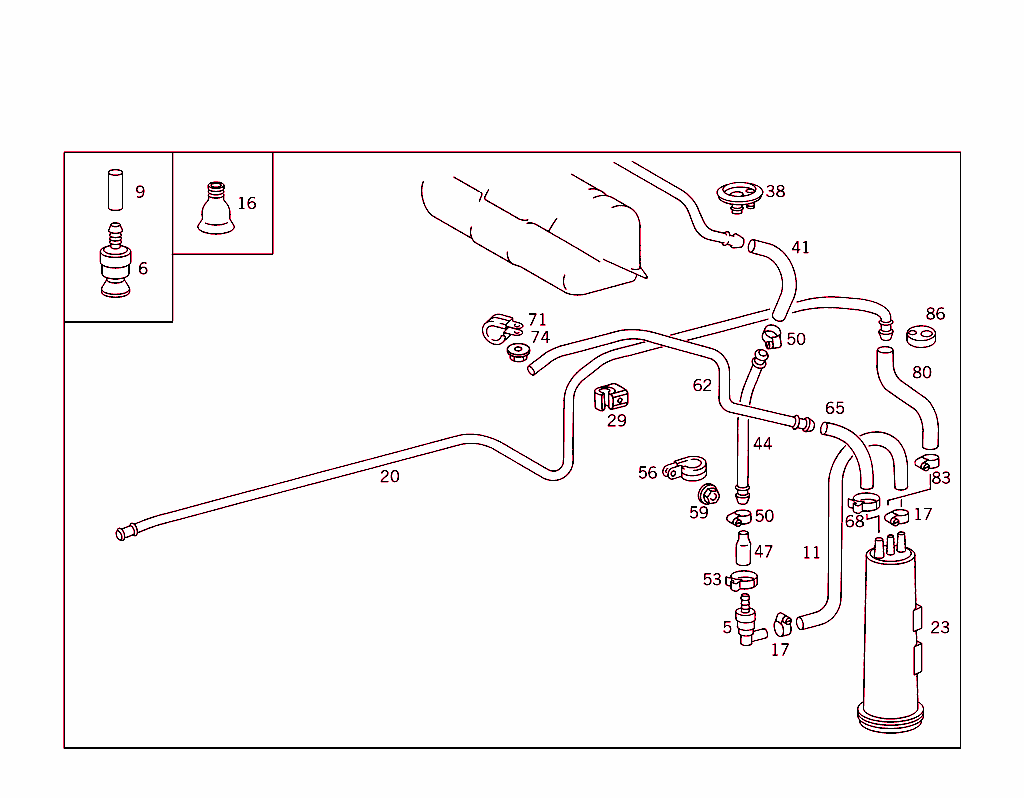 Closed Fuel-Evaporation-Control System