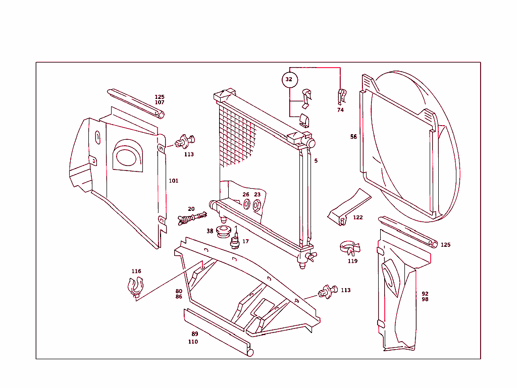 Radiator,Mounting,And Covering