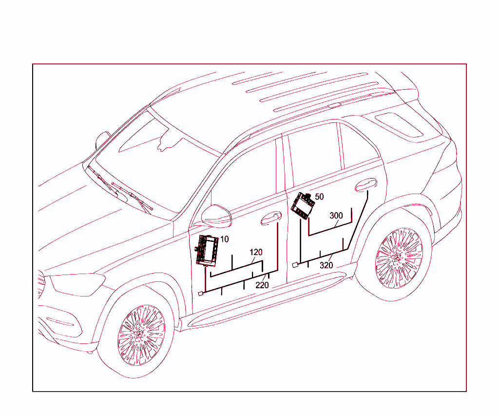 Door Wiring Harness And Door Cont.unit