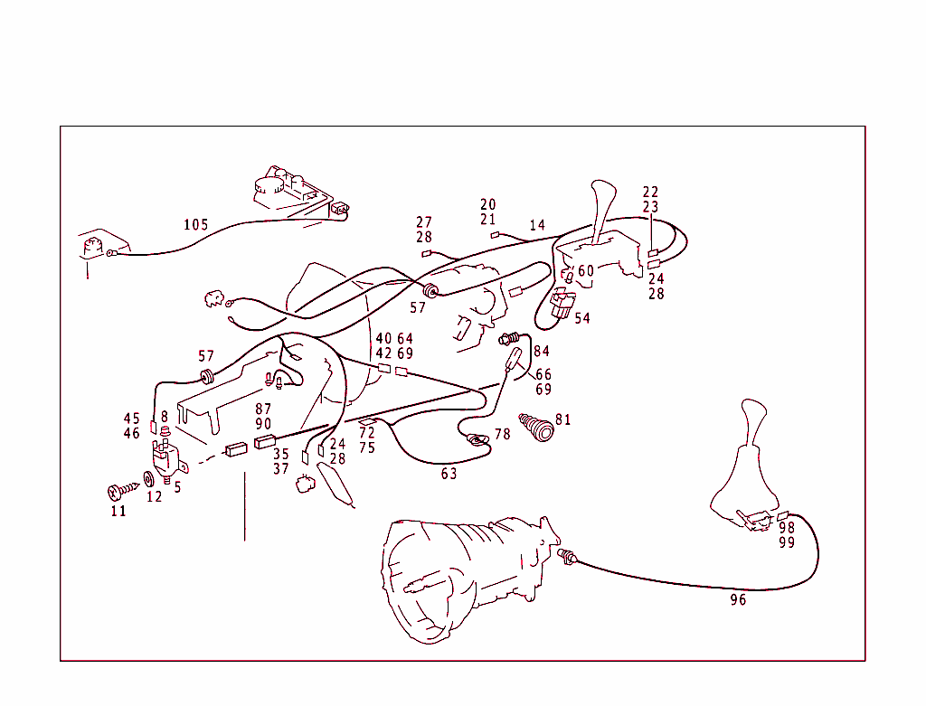 Electrical Parts Used For Automatic Transmission And Back-Up Light Switch