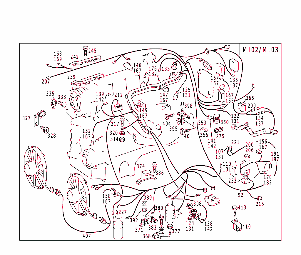 Engine Cable Harness